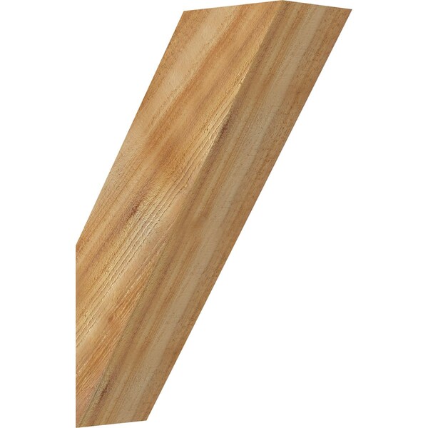 Ekena Millwork 6"W x 16"D x 24"H Traditional Rough Sawn Knee Brace, Western Red Cedar BRC06X16X24TRA00RWR - main